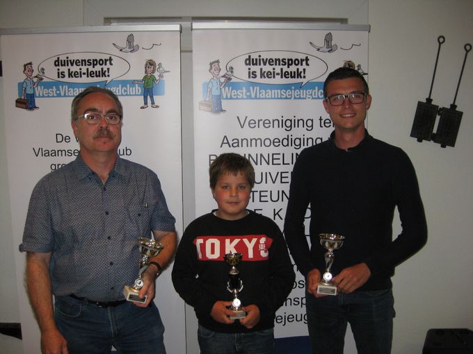 kampioen Asduiven halve-Fond Jaarlingen 2020
1é Vande Caveye Milaan Heule
2é Team P.T.I Tuinbouwschool Kortrijk
3é Florissoone Melvin Voormezele